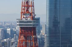 東京タワーと麻布台ヒルズ