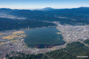 諏訪湖　長野県-K_Fujimori